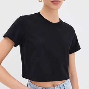 Reformation Cropped Classic Crew